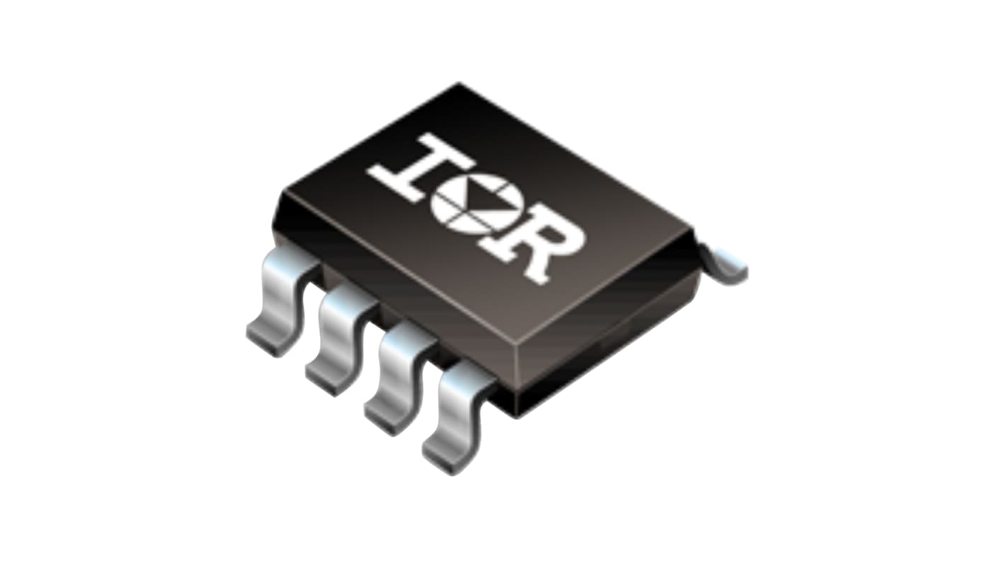 MOSFET Infineon, canale P, 35 mΩ, 8 A, SO-8, Montaggio superficiale