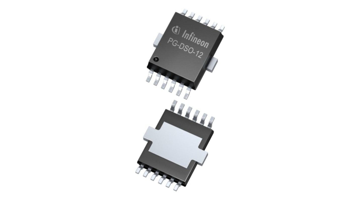 Infineon Motor Driver IC H Bridge IFX9201SGAUMA1, 20kHz, DSO, 12-Pin, 10A, 36 V, DC, Halbbrücke, IFX9201SG