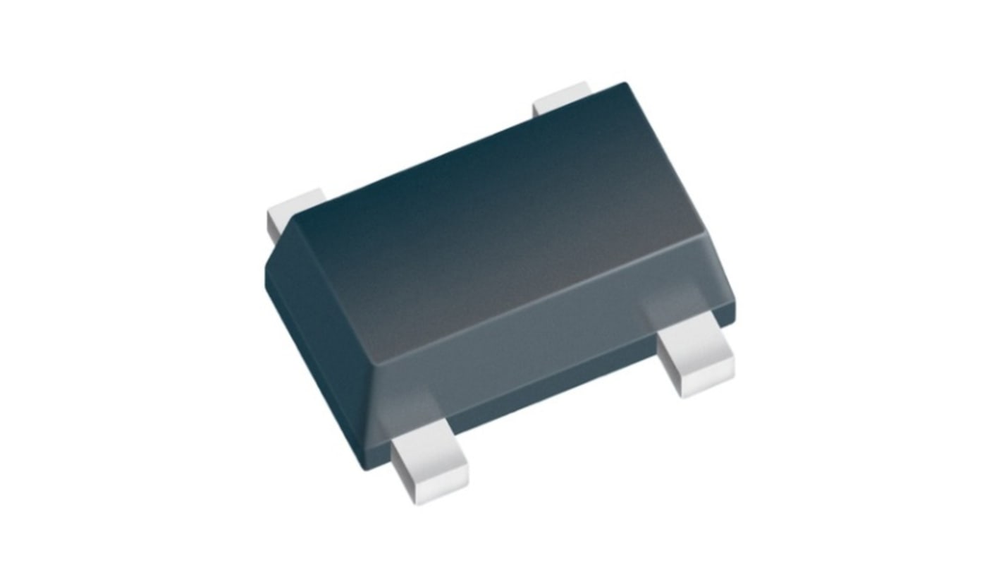 Transistor bipolar de RF, BFP840FESDH6327XTSA1, NPN 35 mA 2,25 V TSFP, 4 pines, 85 GHz, Simple