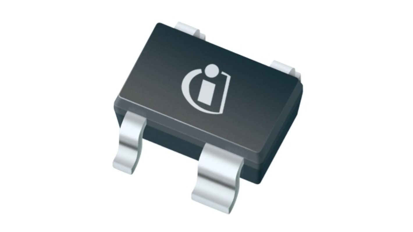 Transistor bipolare RF NPN Infineon, 4 Pin, SOT-343, 40 mA, 3,25 V, Montaggio superficiale