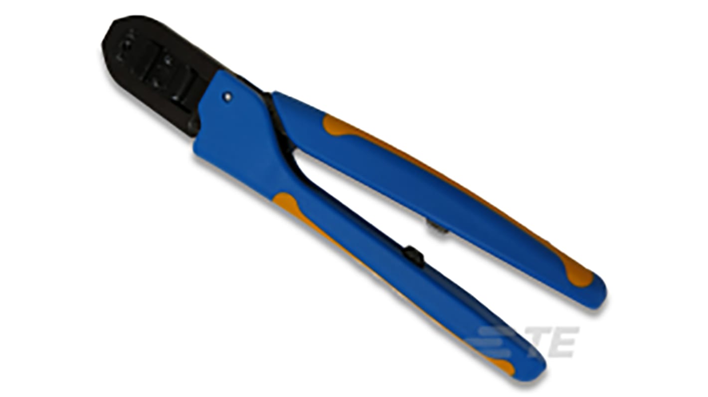 TE Connectivity CERTI-CRIMP II Hand Ratcheting Crimp Tool for DYNAMIC D-3000 Connector Contacts, 0.08 → 0.24mm²