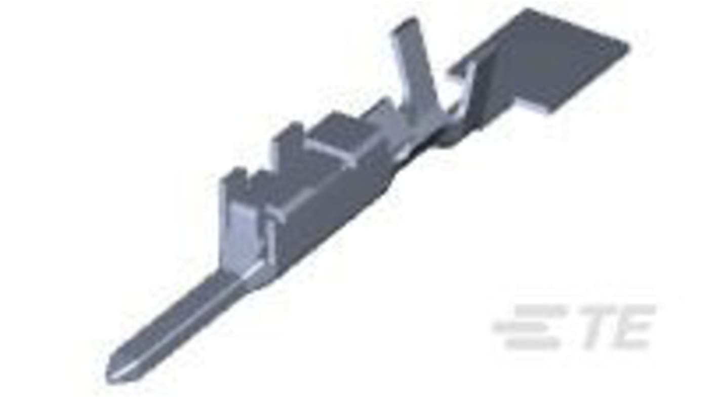 TE Connectivity Dynamic Series Male Crimp Terminal, 30AWG Min, 28AWG Max