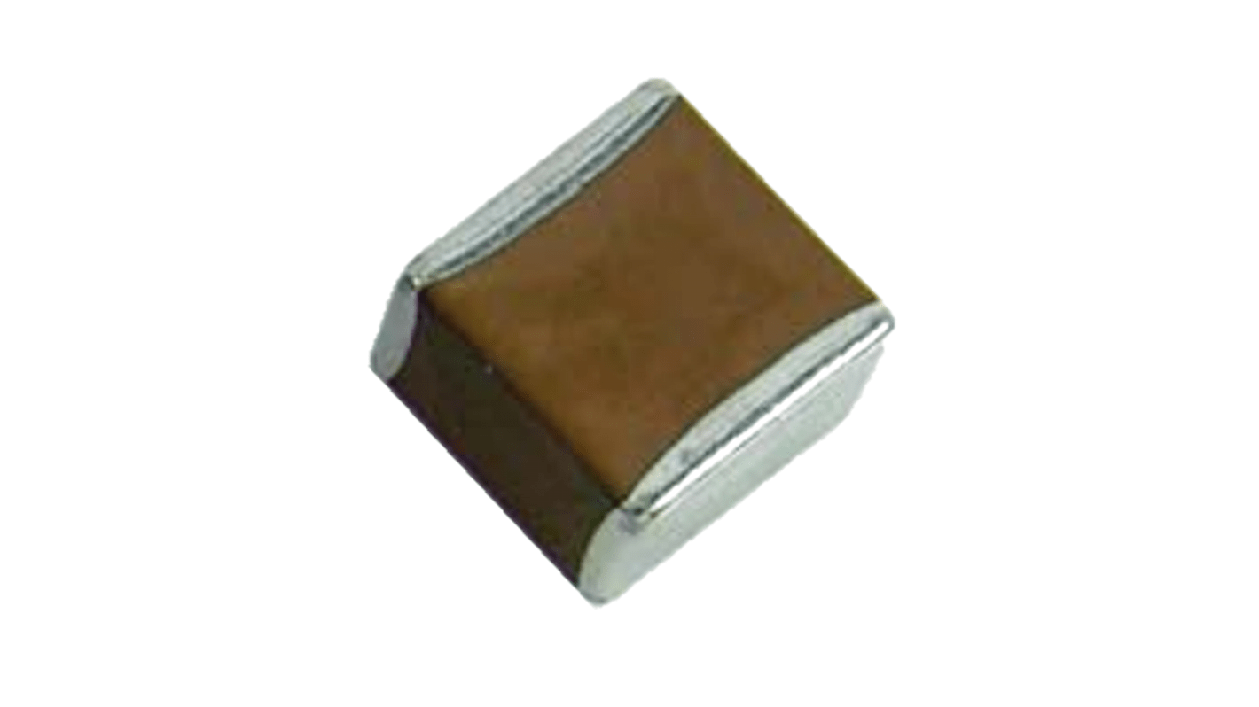 Condensatore ceramico multistrato MLCC, 1206 (3216M), 100nF, ±10%, 100V cc, SMD, X7R
