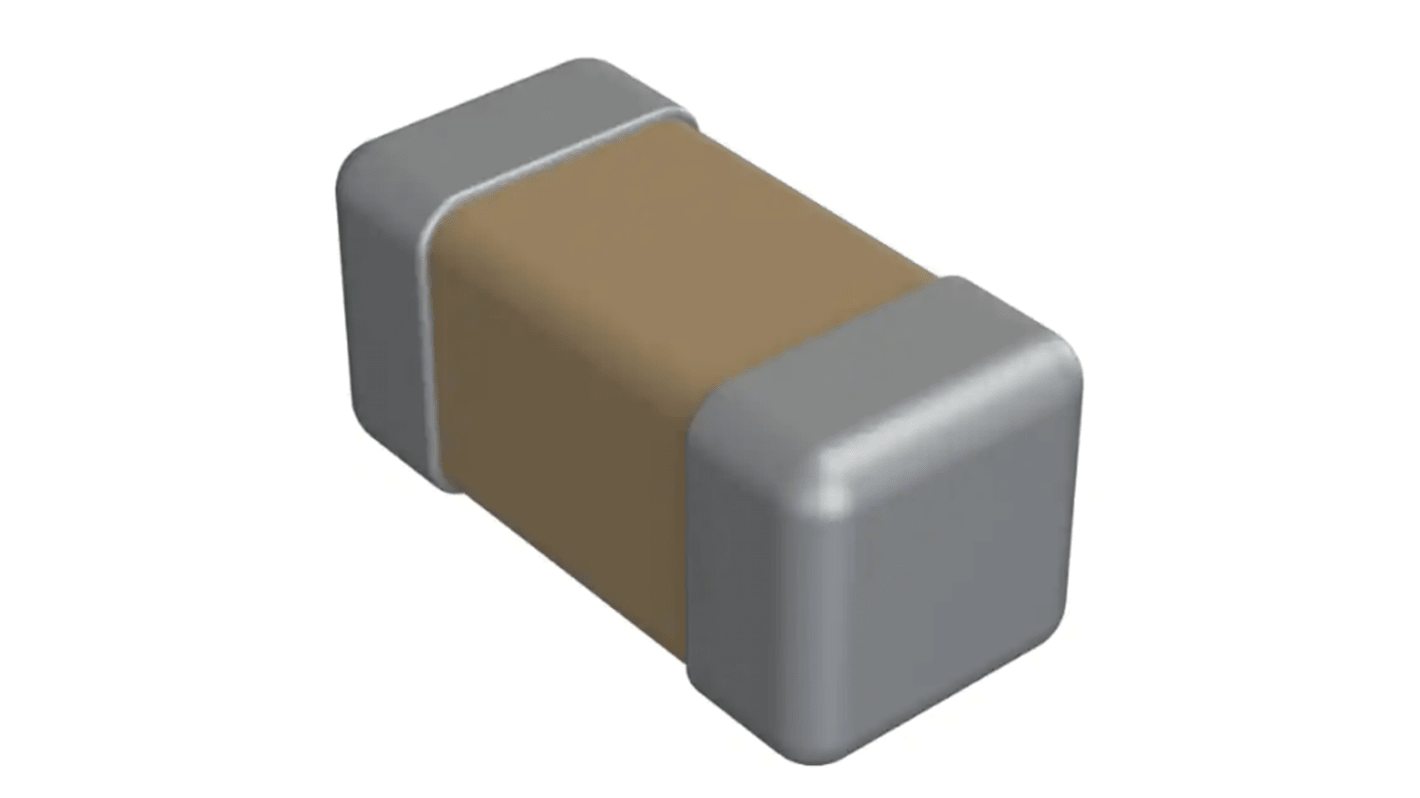 Syfer Technology 100nF Multilayer Ceramic Capacitor MLCC, 16V dc V, ±10% , SMD