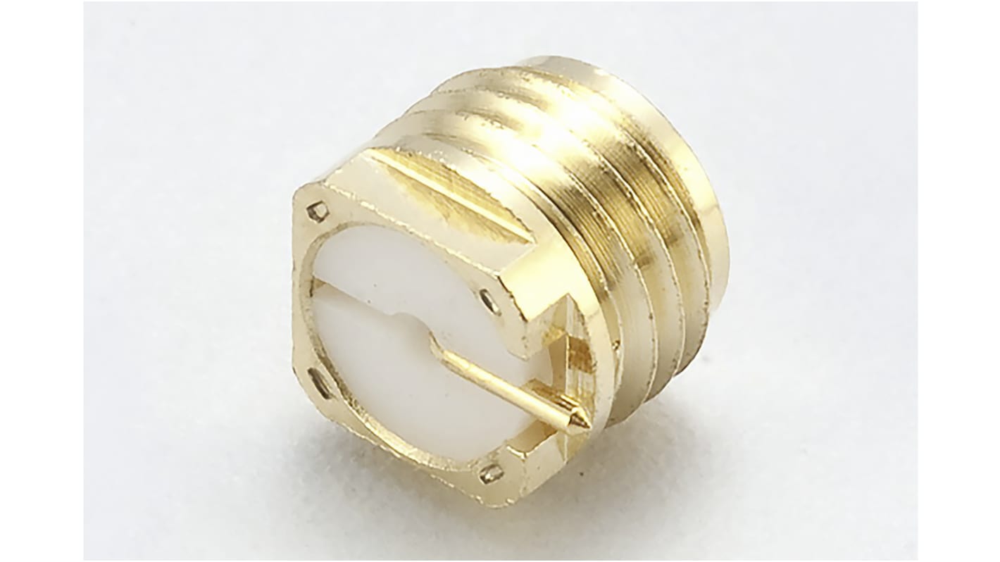 RS PRO Female, Male Surface Mount SMP Connector, 50Ω, Solder Termination, Straight Body