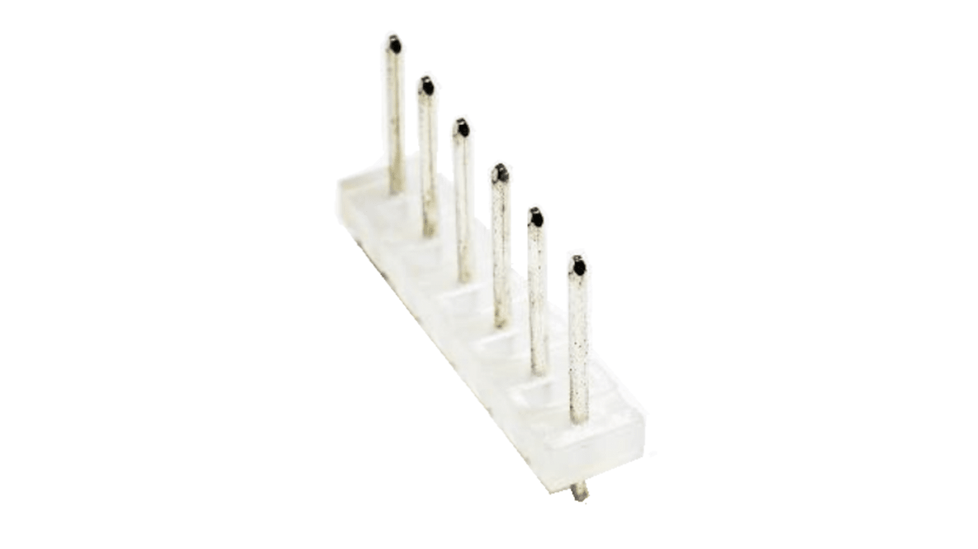 Connettore maschio Molex, 3 vie, 1 fila, passo 5.08mm