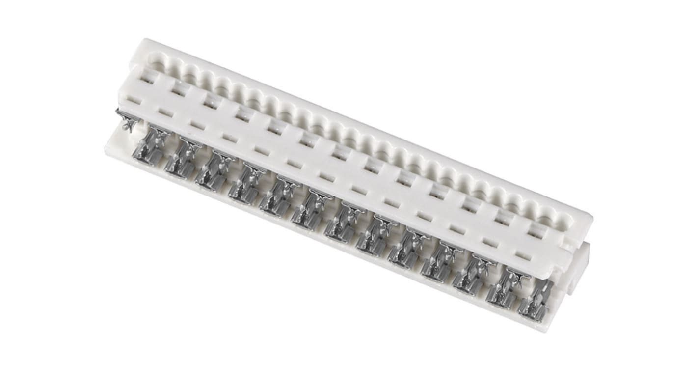 Molex 26-Way IDC Connector Socket for Cable Mount, 2-Row