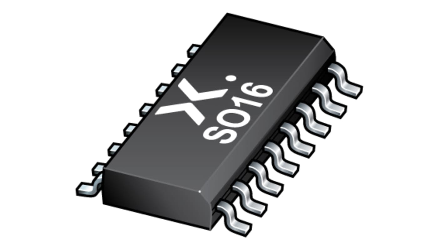 Nexperia Schieberegister 8-Bit Schieberegister 74HC Seriell, Parallel auf seriell SMD 16-Pin SOIC 1