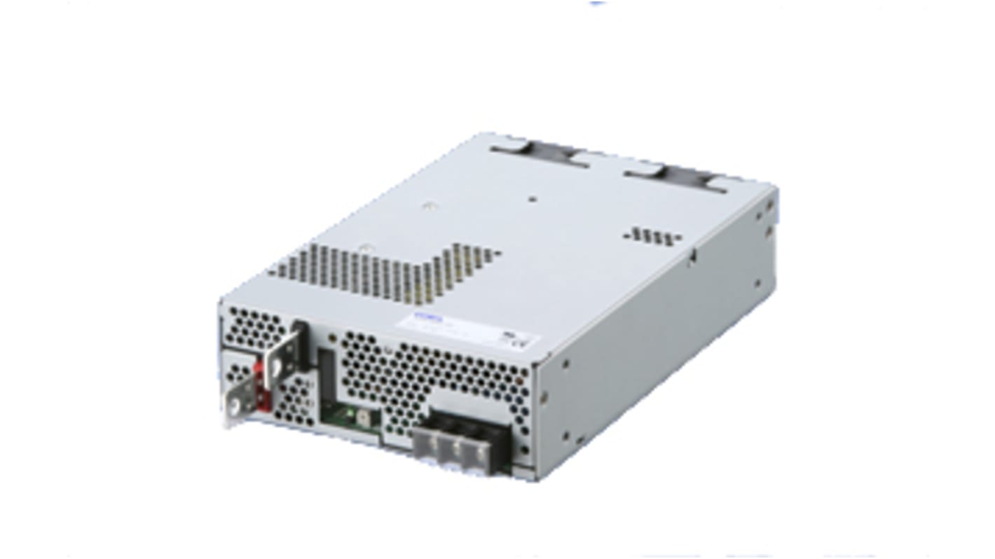 Cosel Switching Power Supply, PJA1500F-24, 24V dc, 64A, 1.5kW, 1 Output, 85 → 264V ac Input Voltage