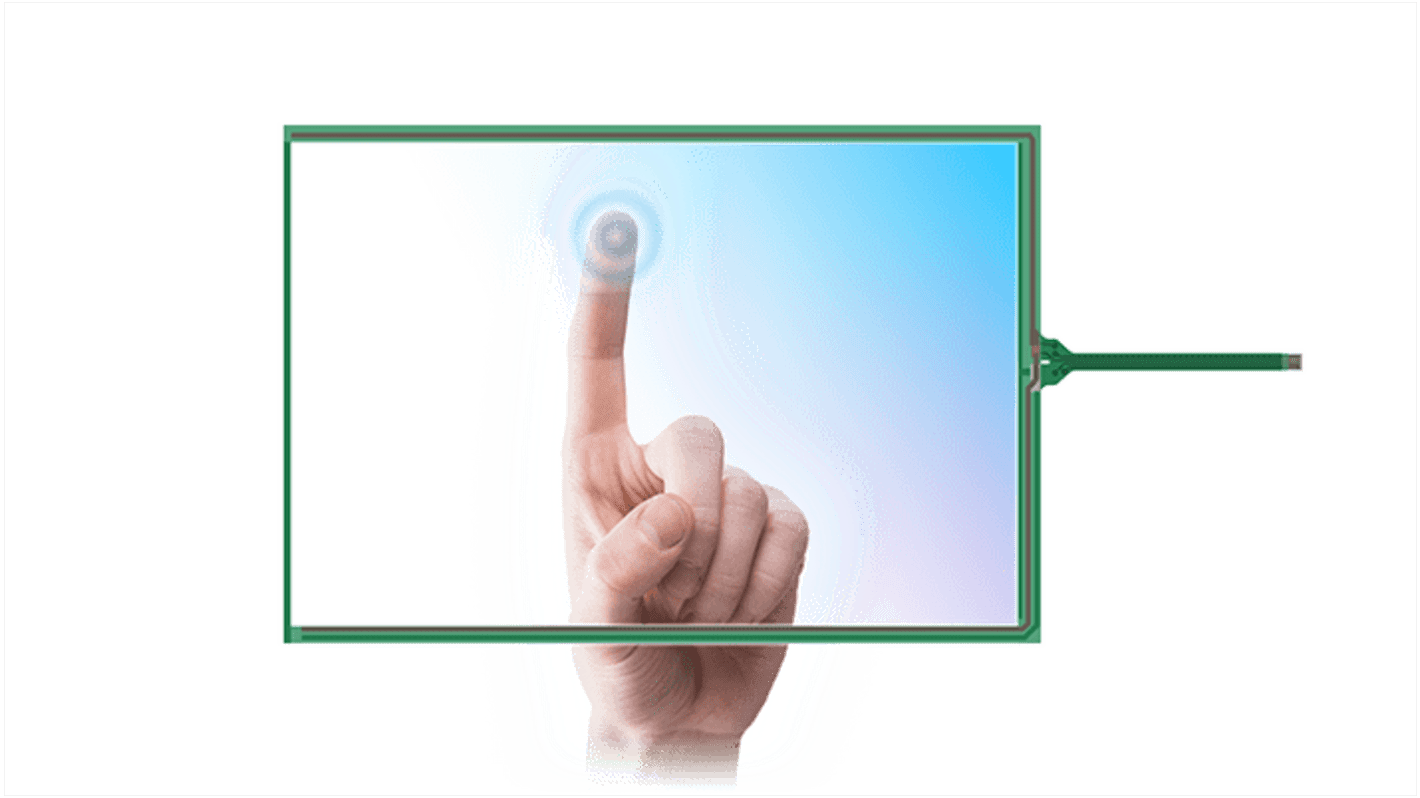 Overlay per touchscreen 4-wire Resistive DMC, AST-121A080A