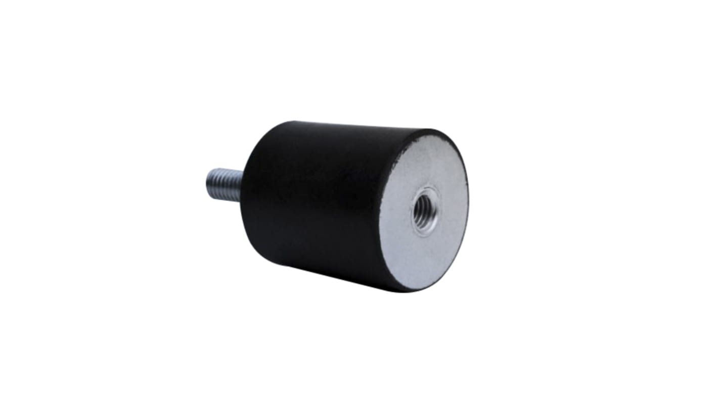 RS PRO M5 Anti Vibration Mount, Male to Female Bobbin with 6.6kg