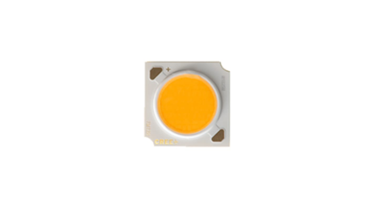 Cree LED XLamp CoB-LED, 34,6 V, 3000K, 3370 lm, Weiß, 1600 (Maximum)mA, 17.85 x 17.85 x 1.7mm, 12mm, 61W, 115°, Ra 82