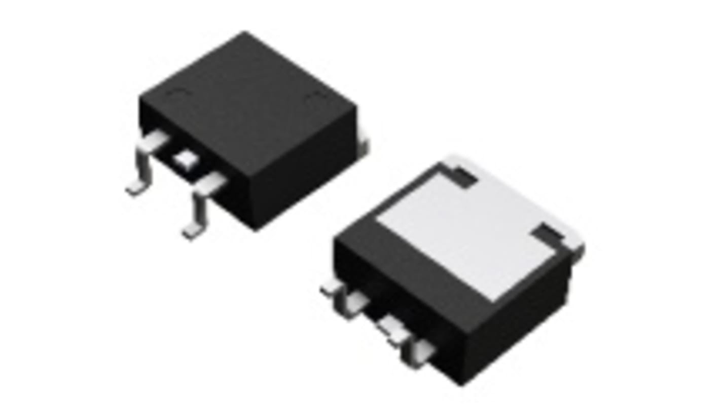 ROHM 150V 10A, Dual Schottky Diode, 2 + Tab-Pin D2PAK RB088NS150TL