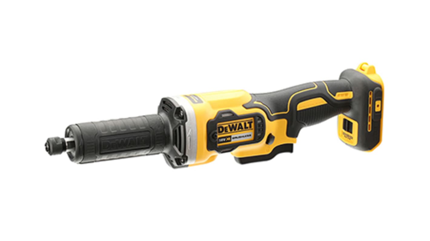 Amoladora recta DeWALT DCG426N a batería de 18V, diámetro de disco 38mm, 2500rpm