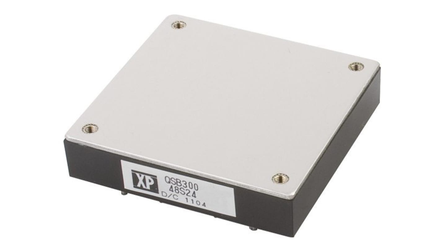 XP Power QSB300 DC/DC-Wandler 300W 24 V dc IN, 12V dc OUT / 29A PCB-Montage 1.5kV dc isoliert