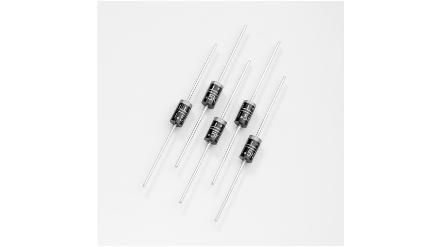 Littelfuse TVS-Diode Bi-Directional Einfach 49.9V 34.2V min., 2-Pin, THT 30.8V max DO-201