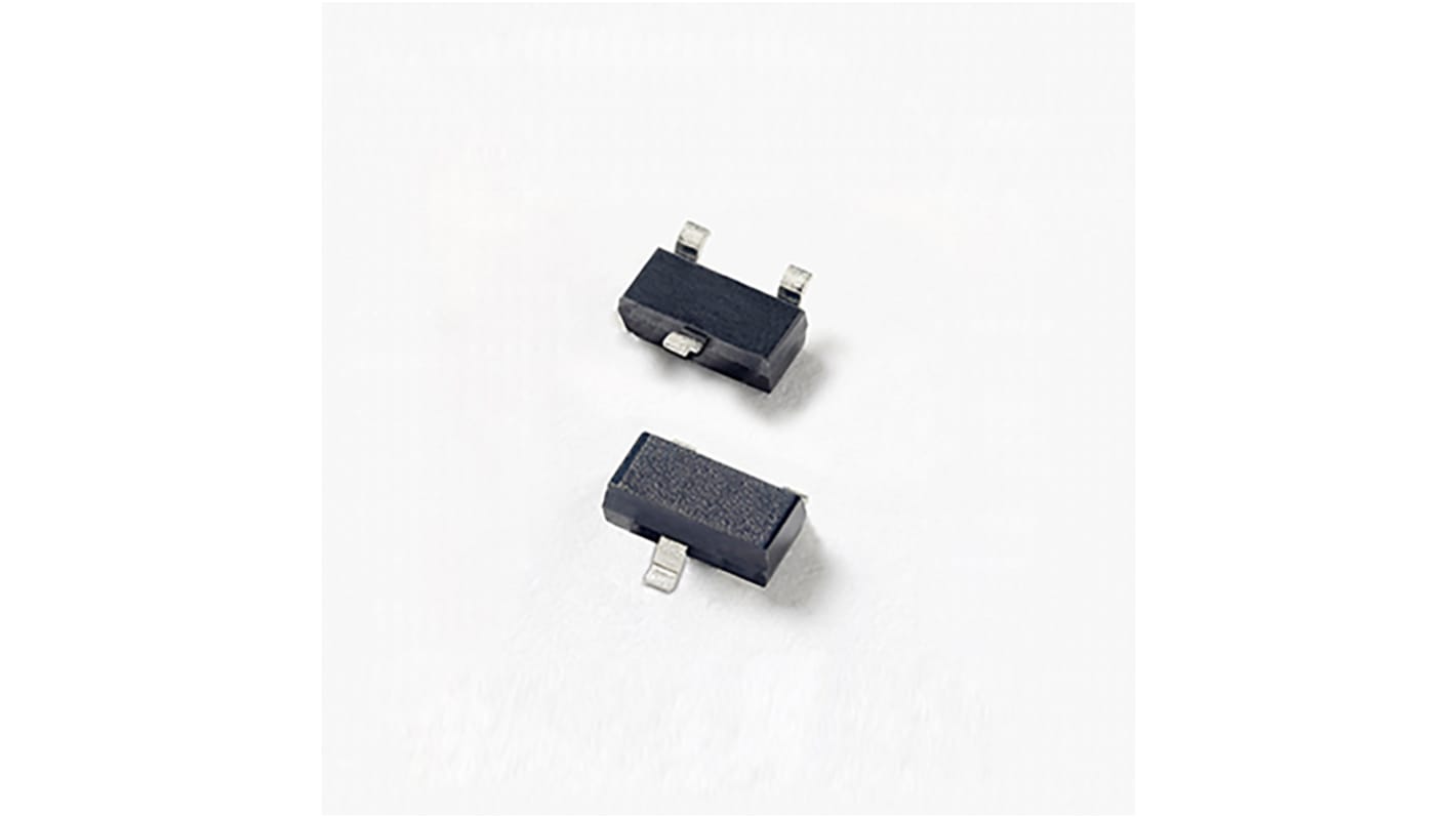 Littelfuse SM05-02HTG, Dual-Element Bi-Directional TVS Diode Array, 400W, 3-Pin SOT-23