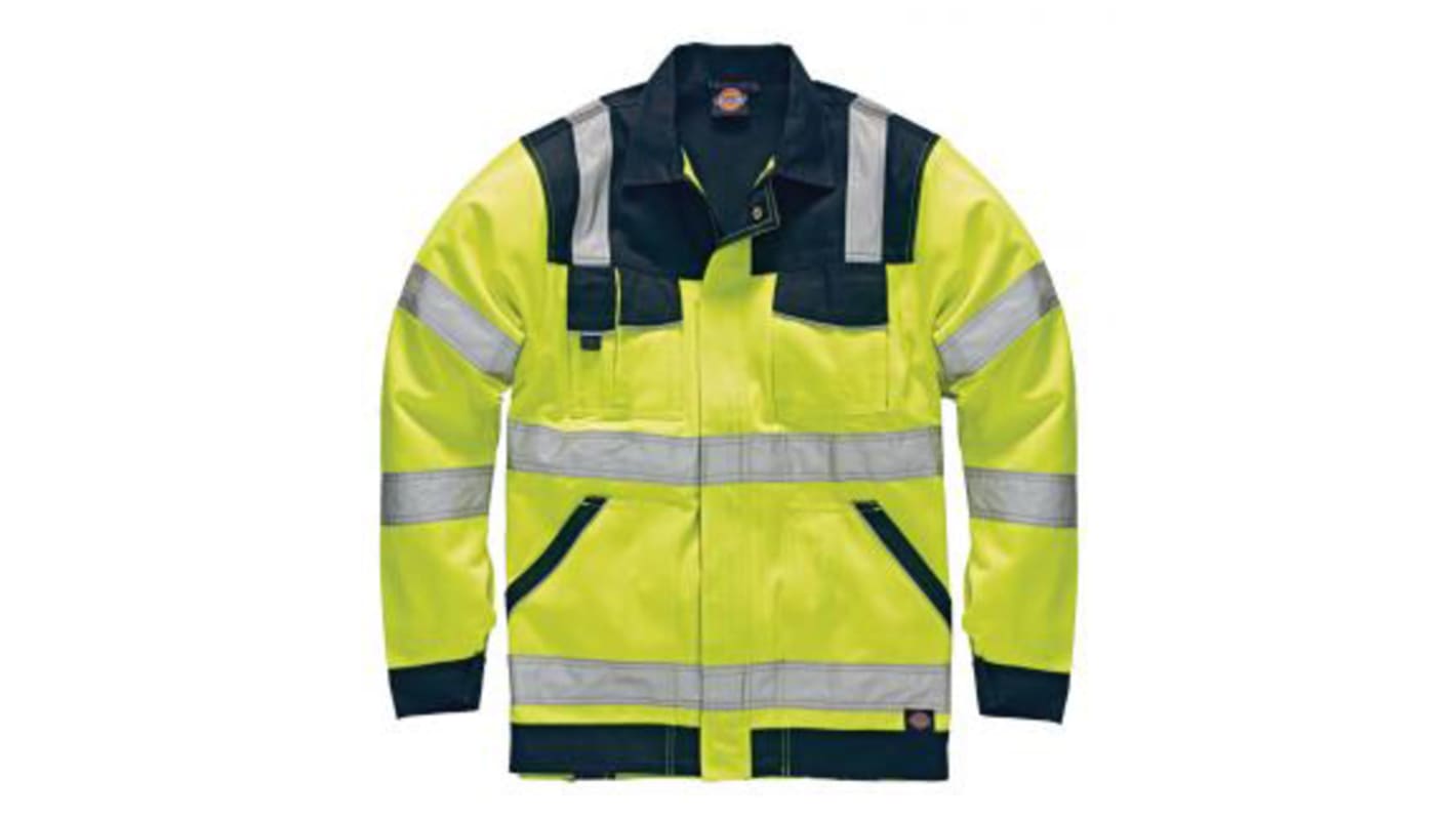 Dickies Yellow Men Hi Vis Jacket, L