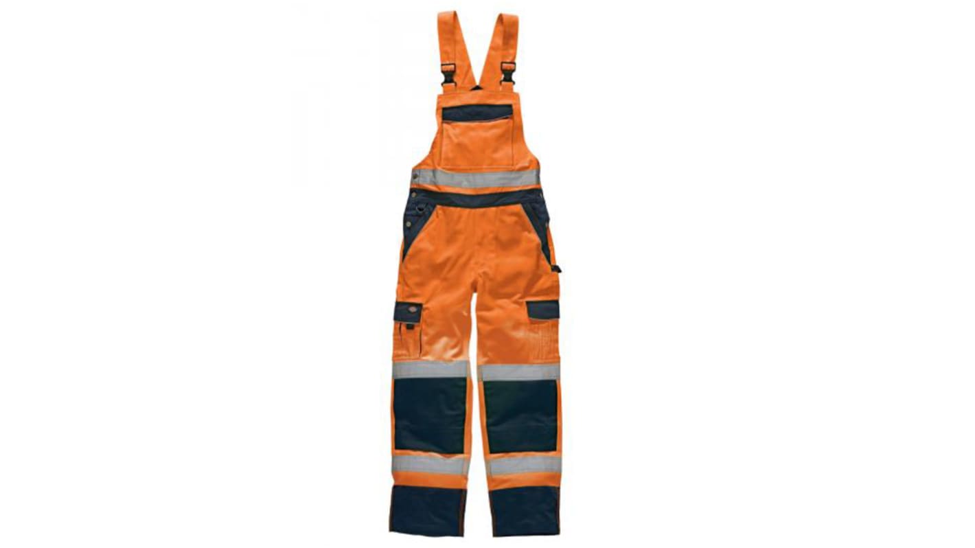 Dickies Orange Bib & Brace, L