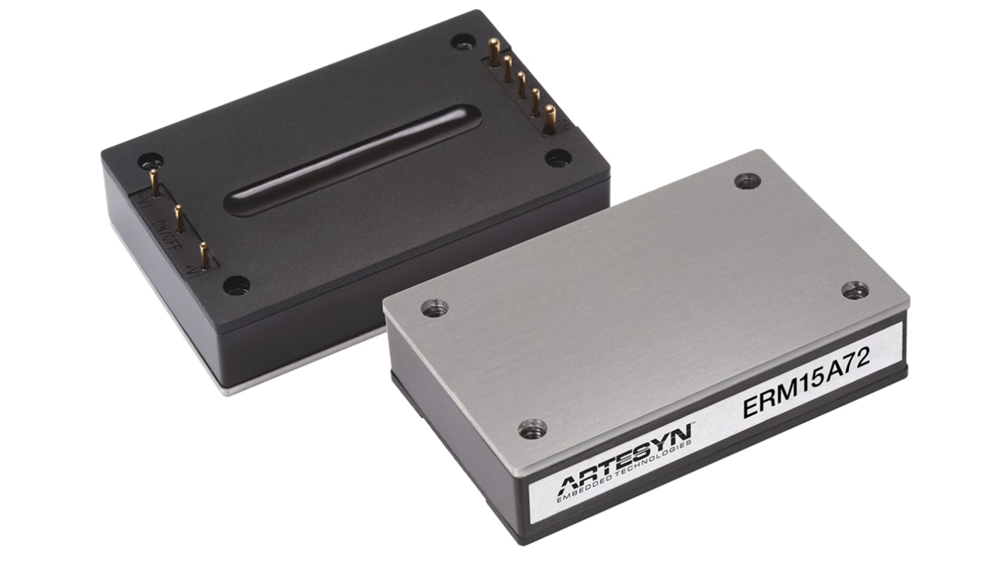 Convertisseur DC-DC Artesyn Embedded Technologies, ERM75, Montage traversant, 75W, 1 sortie, 12V c.c., 6.25A