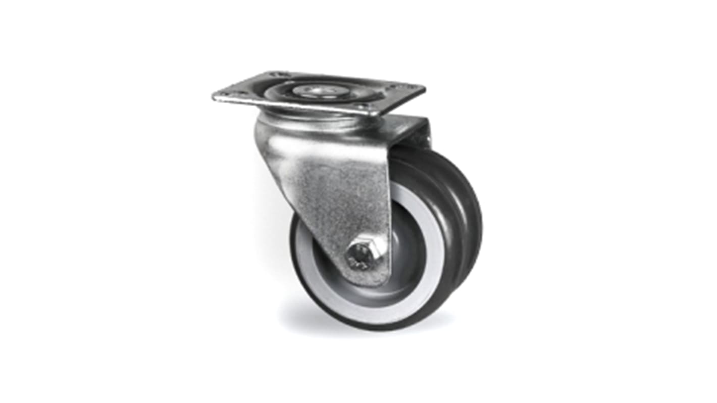 Tente Swivel Castor Wheel, 45kg Capacity, 50mm Wheel