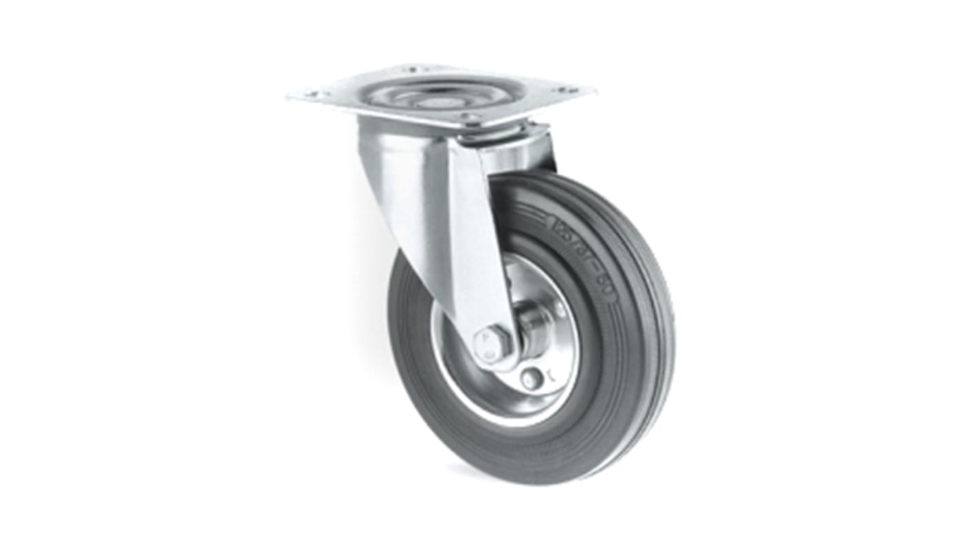 Tente Swivel Castor Wheel, 70kg Capacity, 100mm Wheel