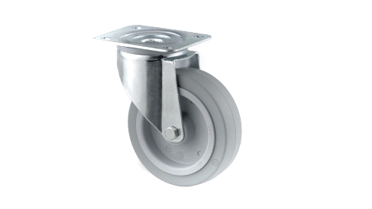 Tente Swivel Castor Wheel, 400kg Capacity, 200mm Wheel