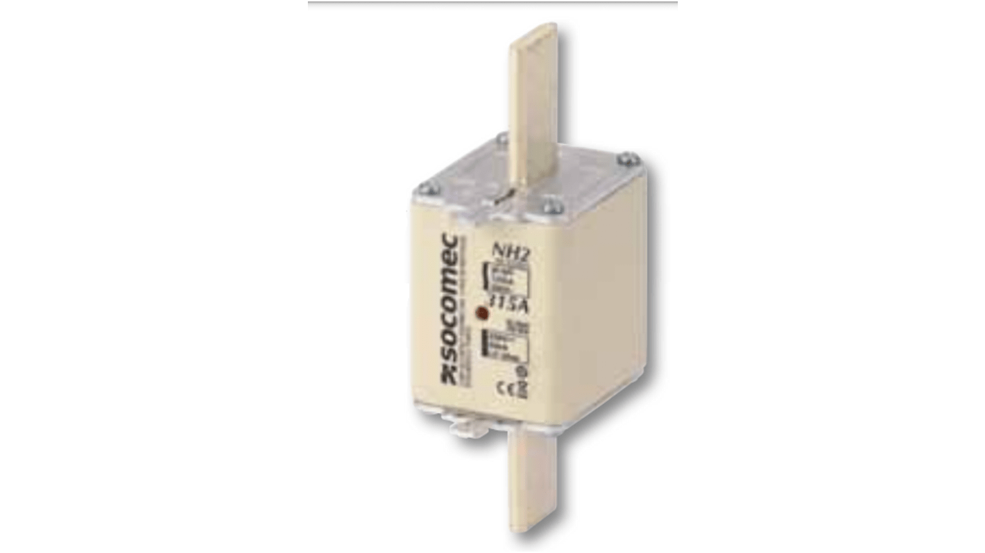 Socomec Üvegbiztosíték 63A 6.3 x 32mm 500V ac