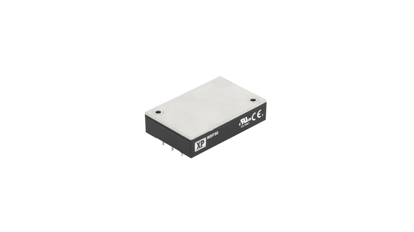 Convertidor dc-dc 50W, Salida 48V dc, 1A, ±0.2% Sí