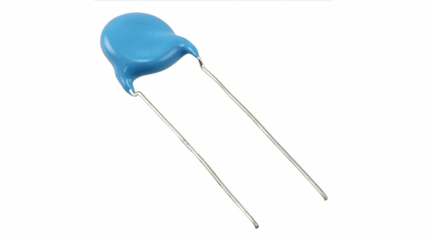 Murata Single Layer Ceramic Capacitor (SLCC) 330pF 1 kV dc, 400 (Y2) V ac, 440 (X1) V ac ±10% B Dielectric, DE2,