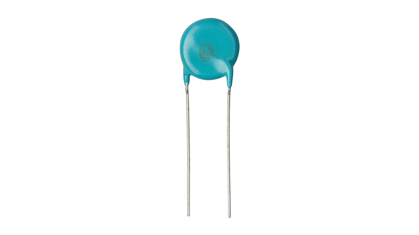 Murata Single Layer Ceramic Capacitor (SLCC) 33pF 1.5 kV dc, 500V ac ±10% SL(JIS) Dielectric, DE1, Through Hole +125°C