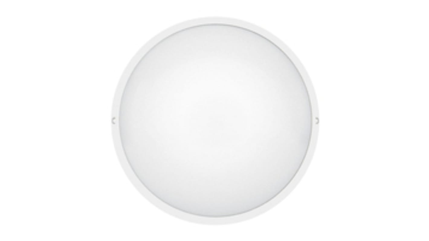 Sarlam Round LED Bulkhead Light, 11 W, 207 → 253 V ac, Lamp Supplied, IP55, SL