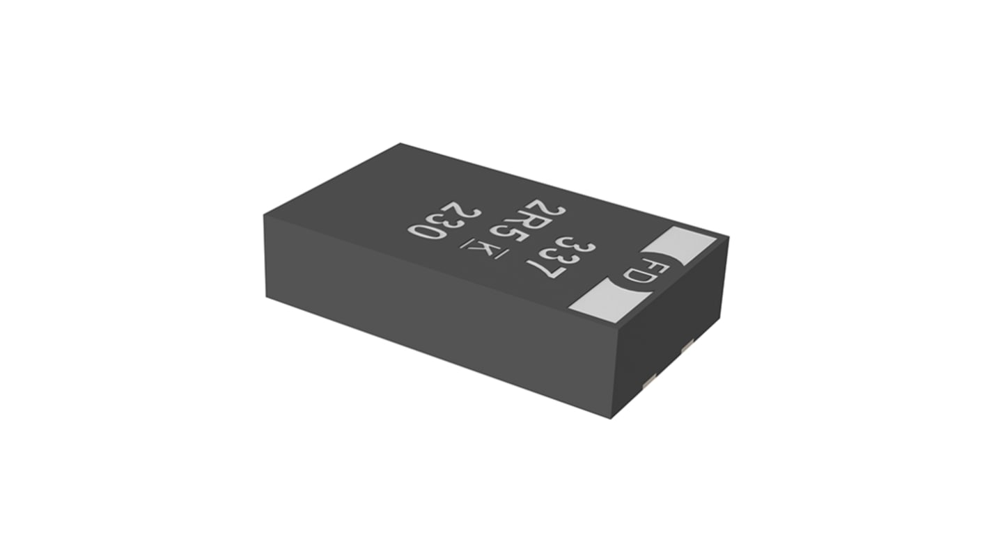 KEMET 100μF Surface Mount Polymer Capacitor, 16V dc