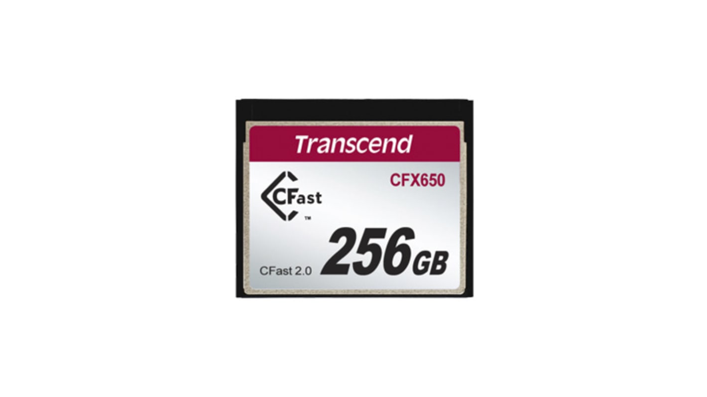 TS128GCFX650 Transcend CFX650 128 GB MLC Compact Flash Card RS