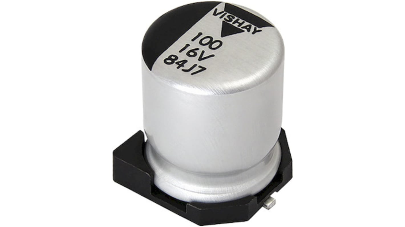 Vishay 33μF Surface Mount Polymer Capacitor, 63V dc