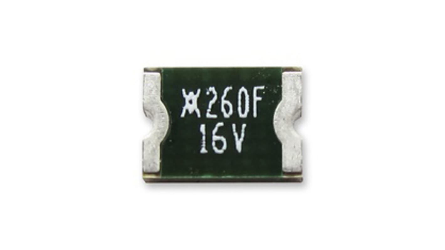 Wickmann  SMD Sicherung, rückstellend / 5A, 16V dc 5s 2.6A F 100 A max. 4.83mm 1.52mm 3.41mm