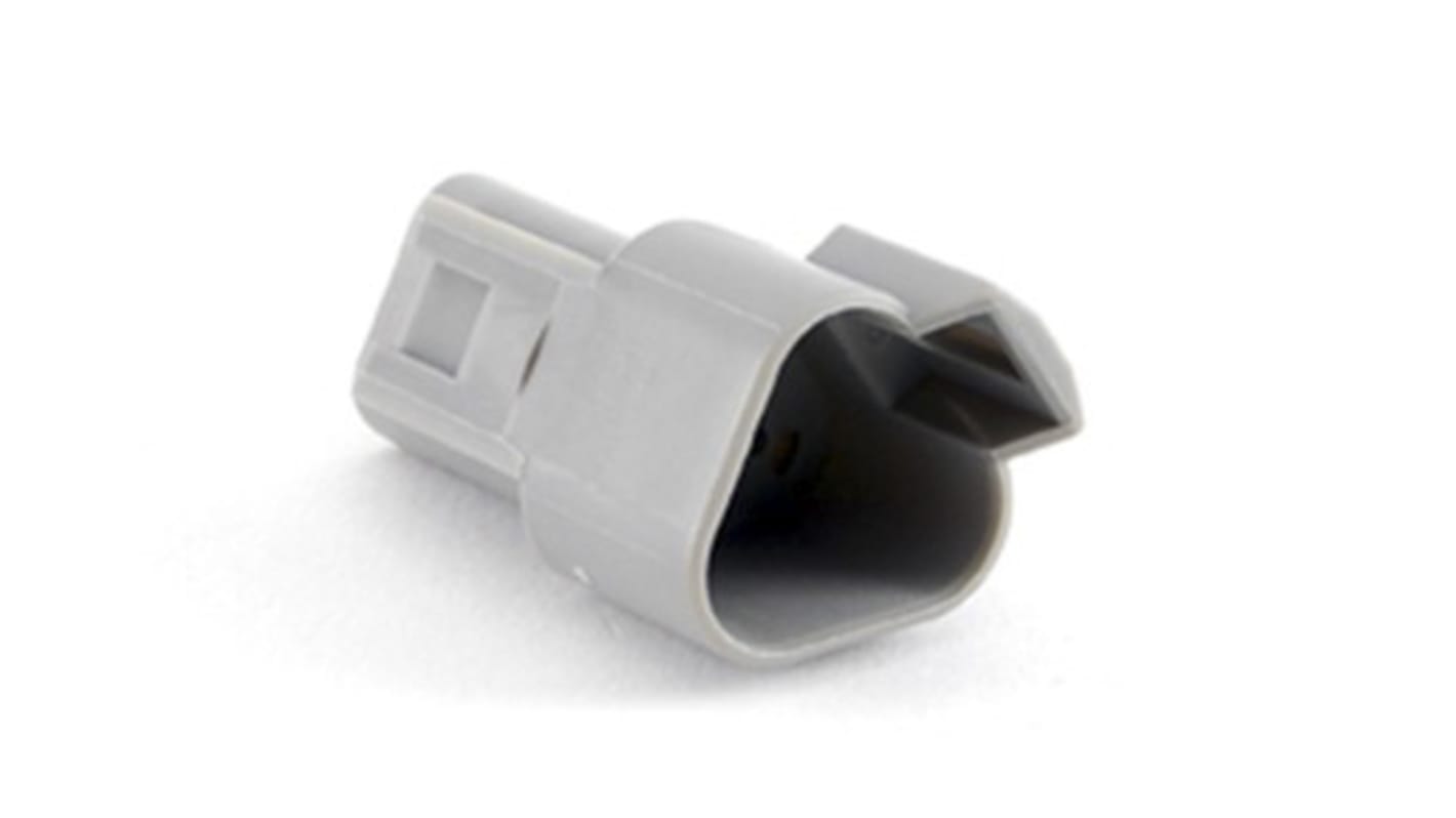 Amphenol Industrial, AT Automotive Connector Socket 3 Way, Crimp Termination