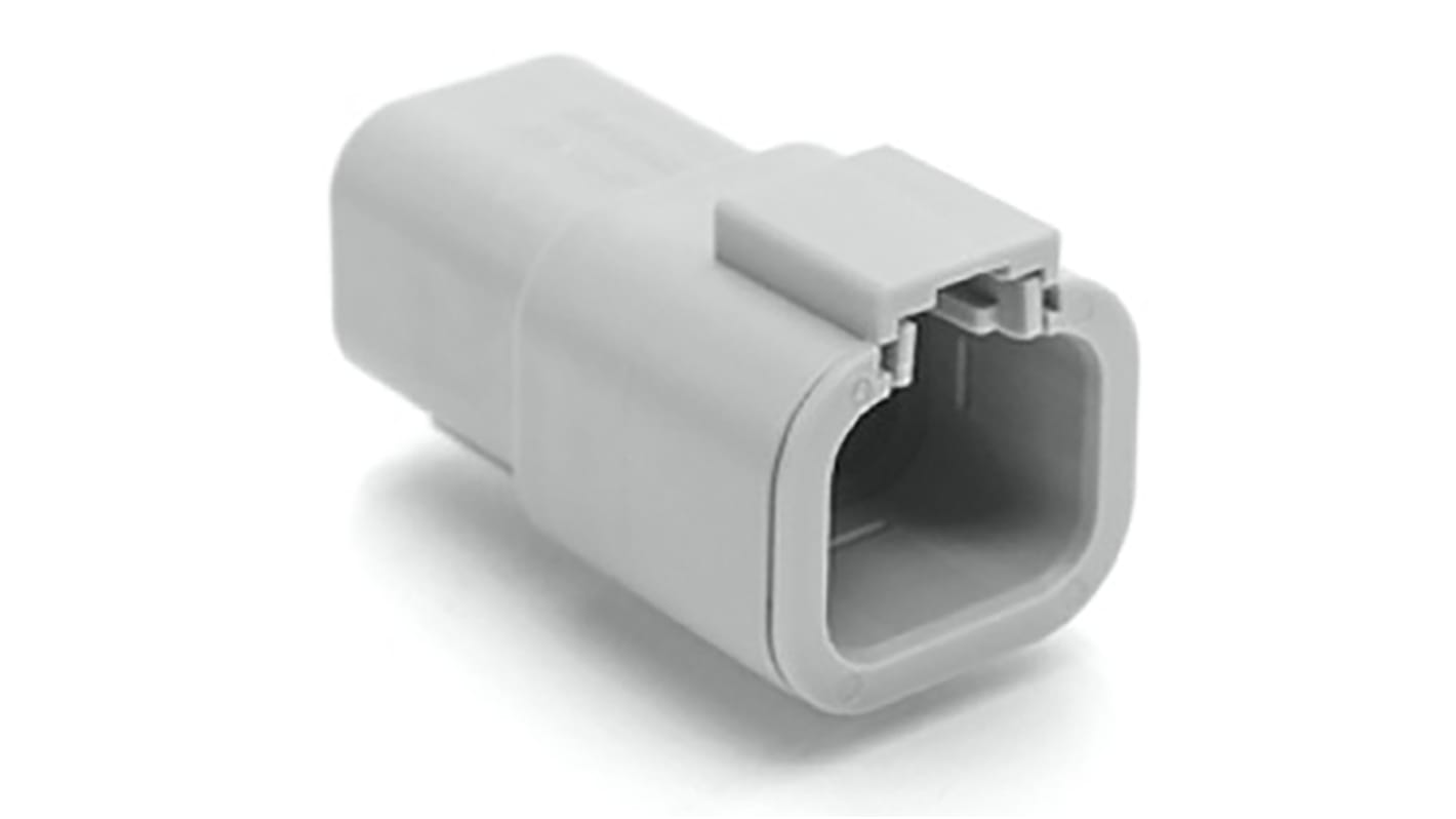 Conector de automoción Amphenol Industrial ATP 04 Hembra de 4 vías en 2 filas, 25A, terminación: Crimpado, IP67