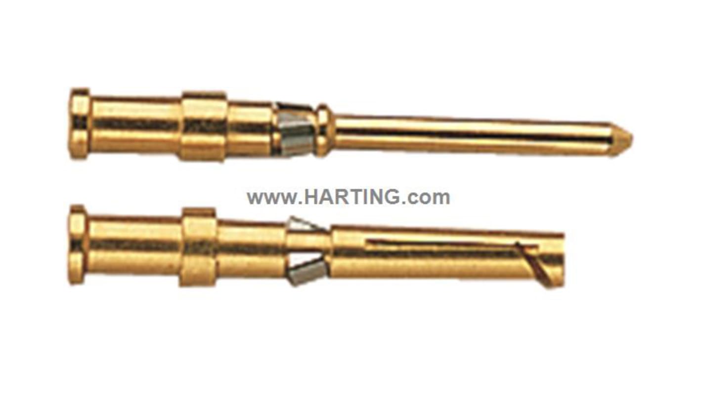 Contatto a crimpare HARTING, Femmina, 10A, filo 0.37mm² max, per Connettore di potenza