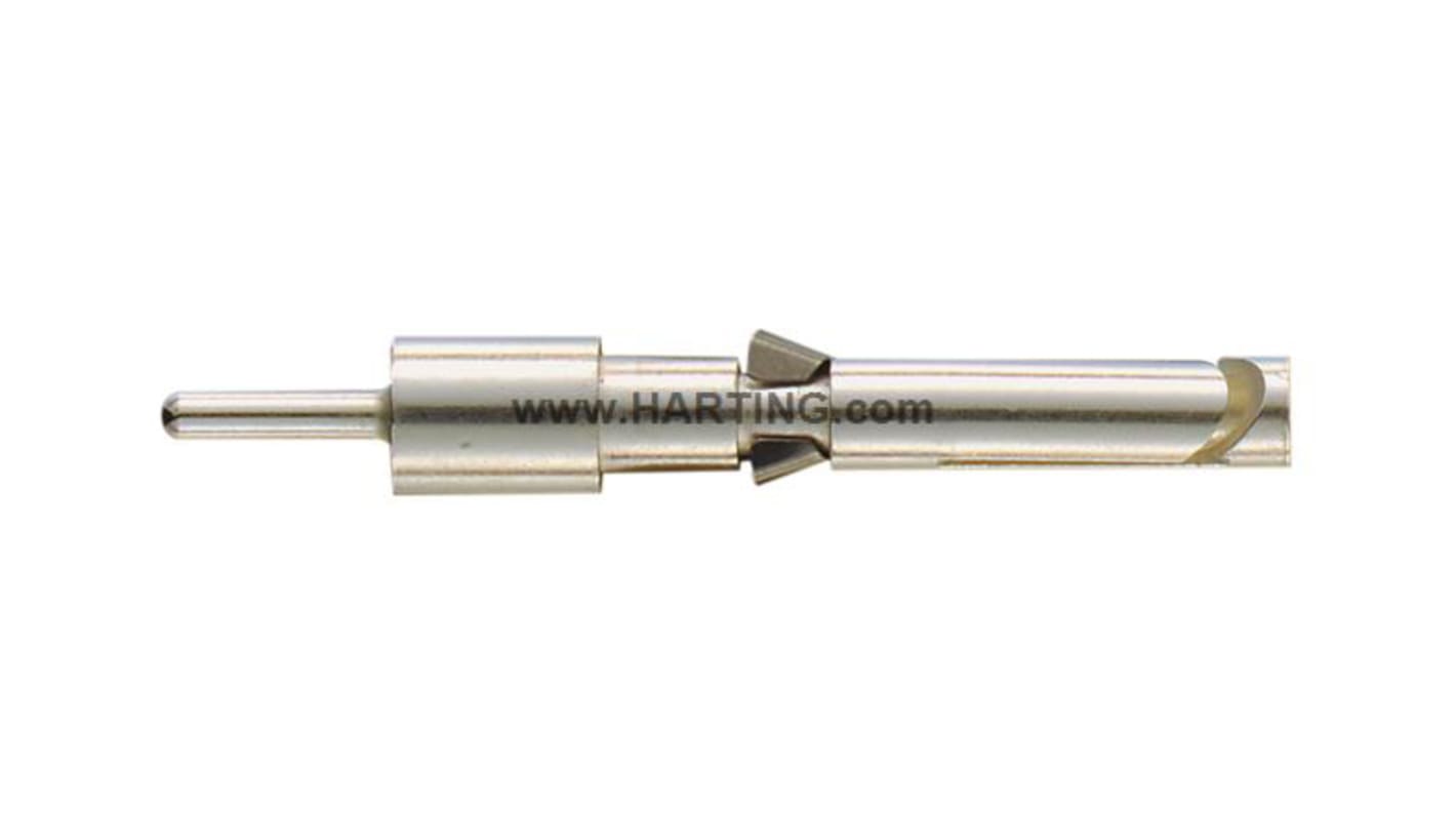 Contacto para conector industrial Hembra HARTING serie Han D de Aleación de Cobre revestido de Plata, corriente 7.5A