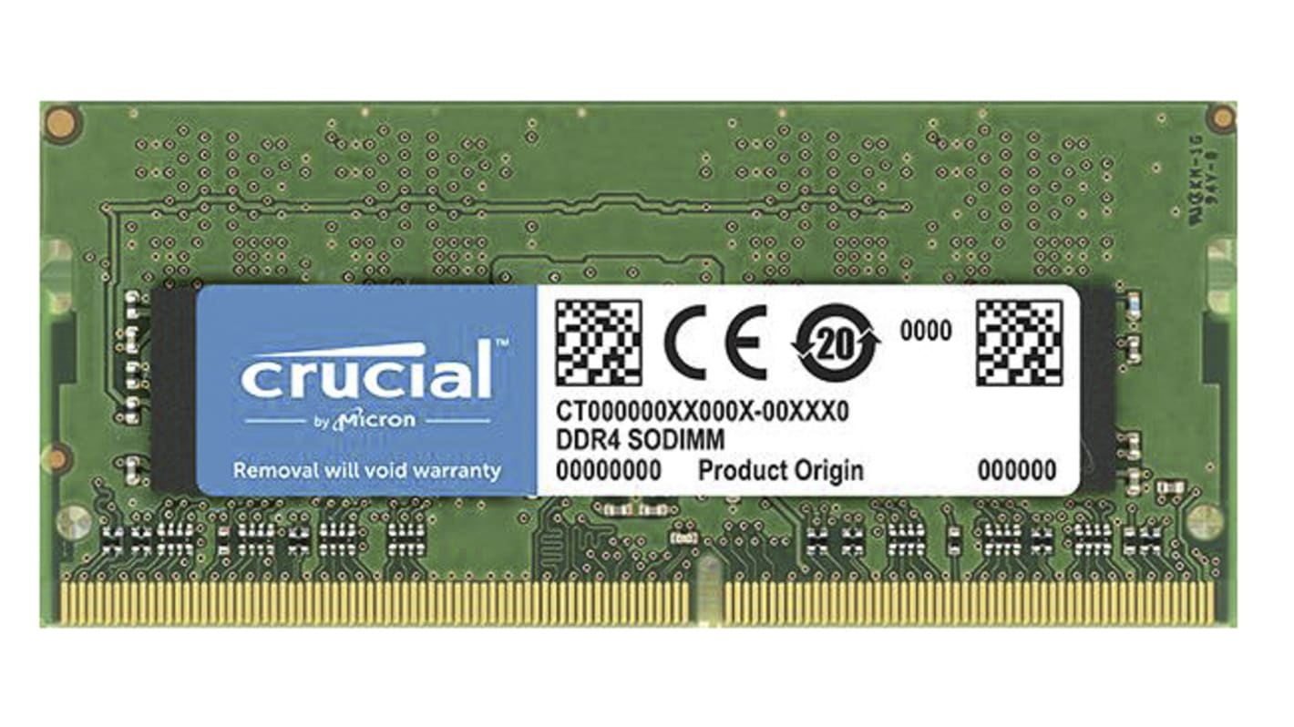 RAM (ランダムアクセスメモリ） Crucial 4 GB