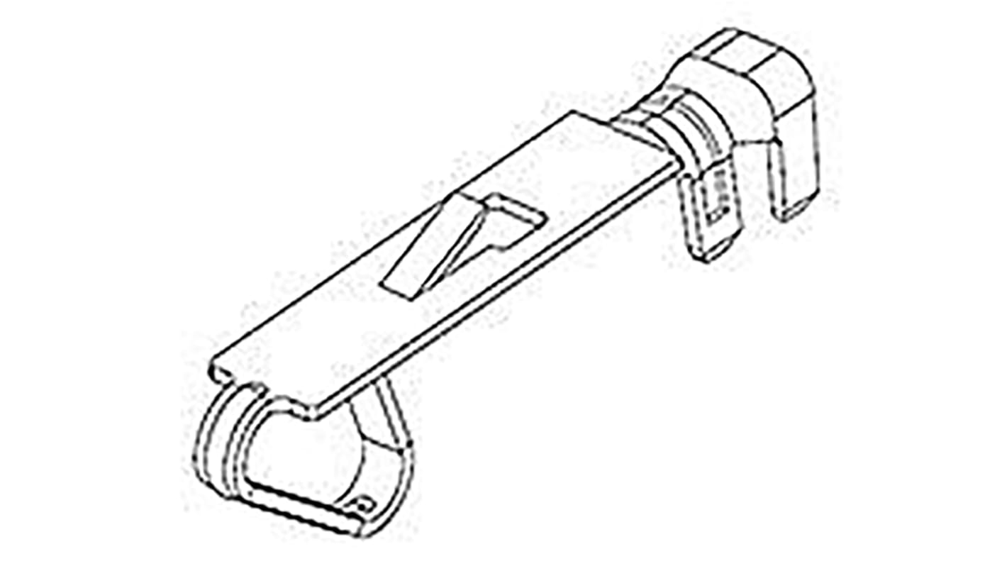 Terminale a crimpare Molex Femmina, 22AWG → 24AWG, Crimpatura o compressione