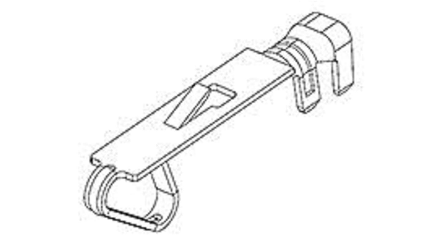 Terminale a crimpare Molex Femmina, 22AWG → 24AWG, Crimpatura o compressione