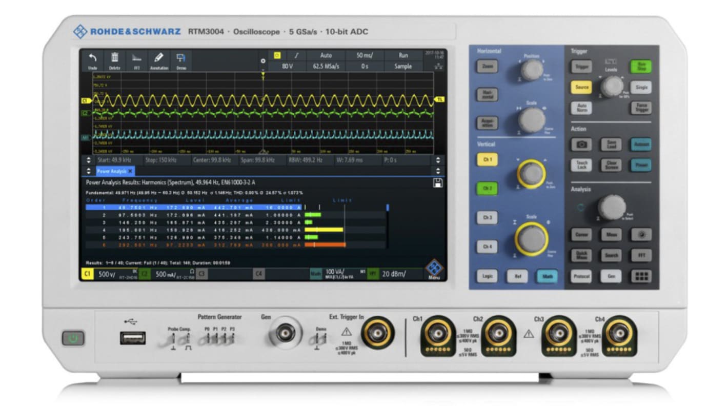 RTM3K-104M | Rohde & Schwarz RTM3004 RTM3000 Series Digital Bench ...