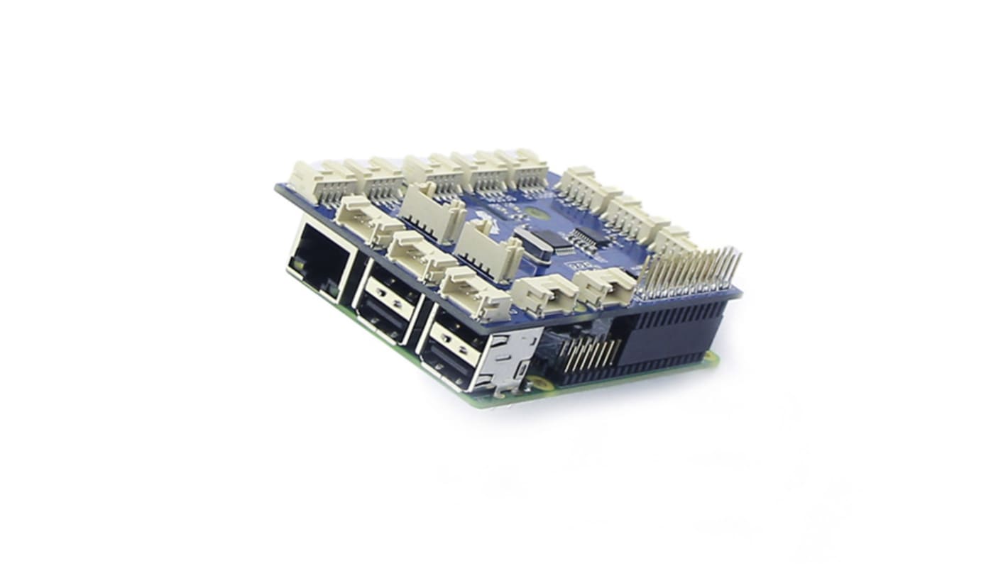 Seeed Studio GrovePi+ Bridge med 15 Grove Module-konnektorer til Raspberry Pi