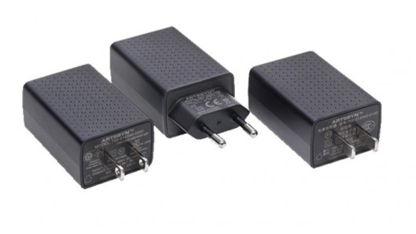 Adaptador AC/DC Artesyn 100 V ac, 110 V ac, 115 V ac, 120 V ac, 127 V ac, 220 V ac, 230 V ac, 240 V ac, 2.25A@20V, 1