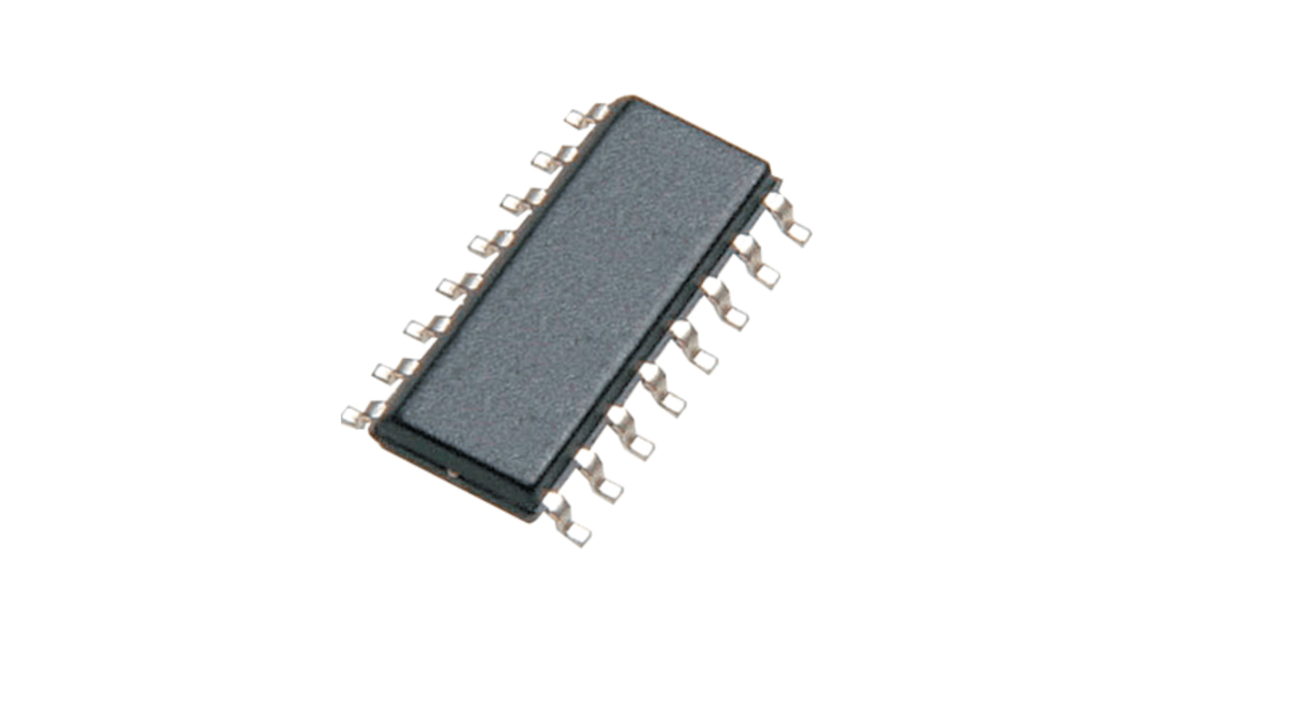 Broadcom ACPL SMD Quad Optokoppler DC-In / Transistor-Out, 16-Pin SO, Isolation 3750 V eff.