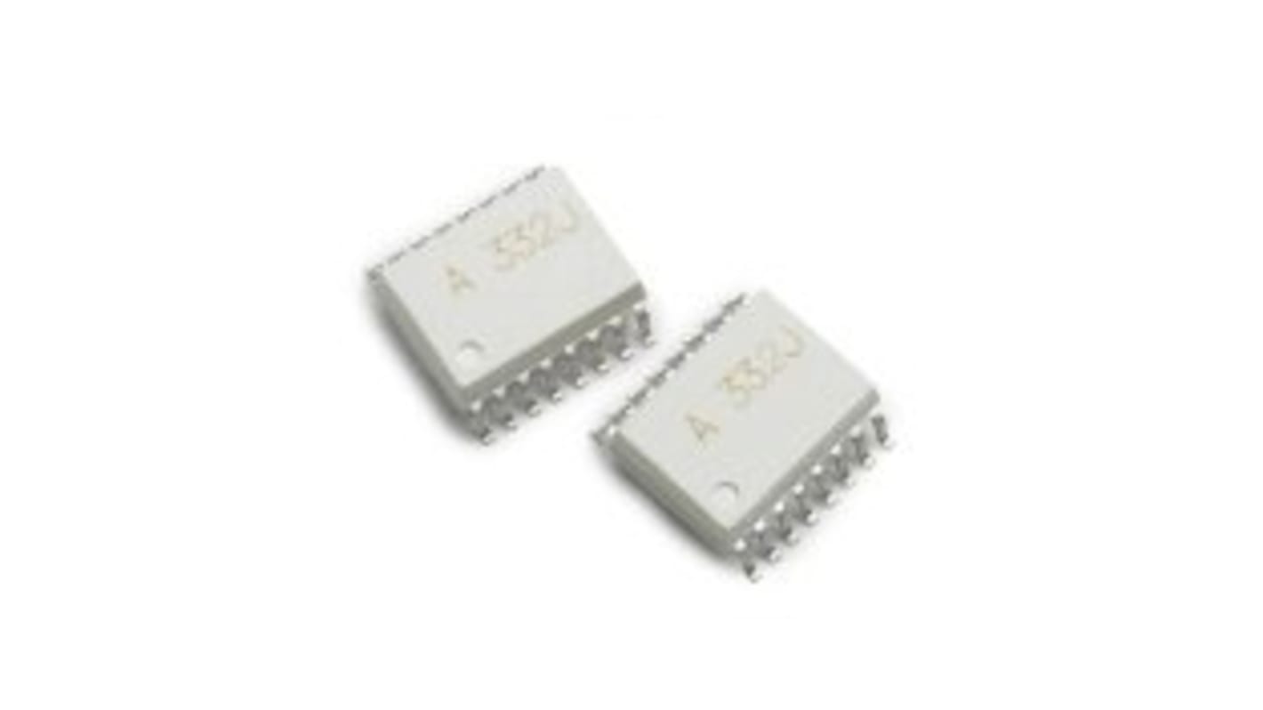 Broadcom ACPL SMD Dual Optokoppler / Open-Collector-Out, 16-Pin SO