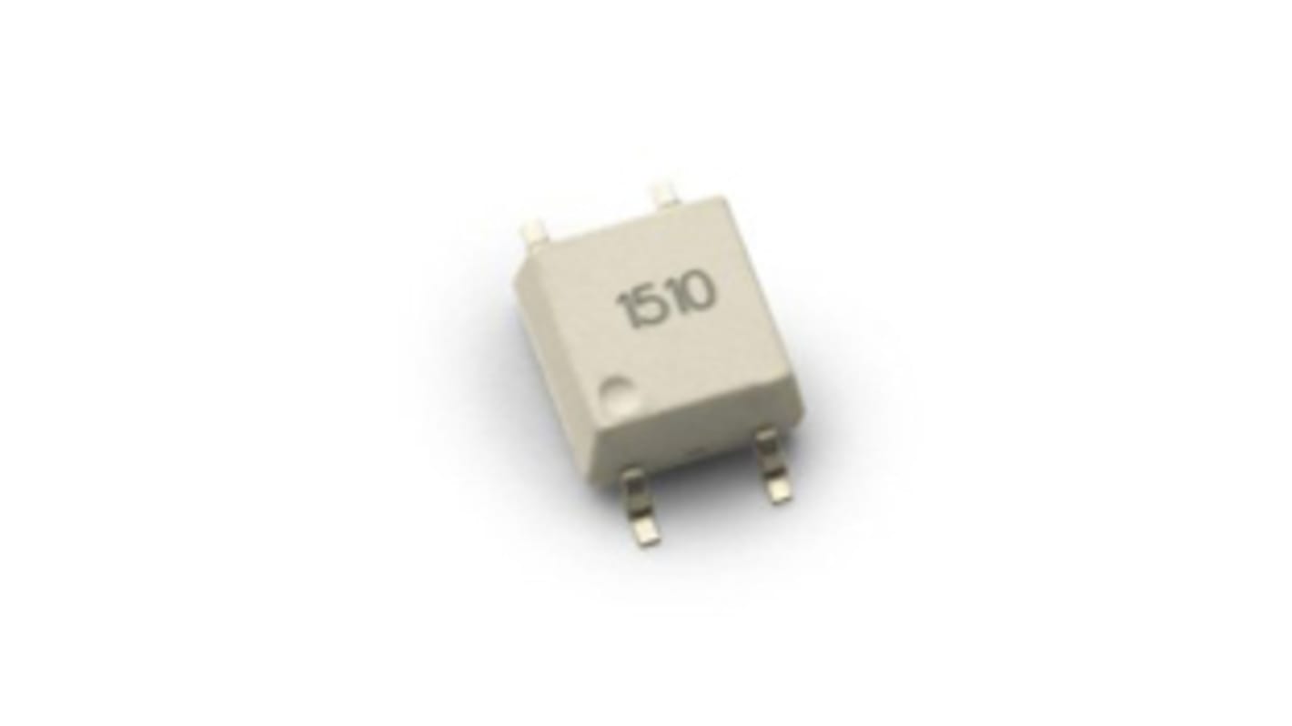 Broadcom ASSR-1510 Series Solid State Relay, 1 A Load, Surface Mount, 60 V Load, 1.7 V Control