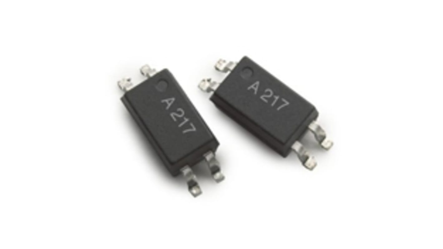 Broadcom, ACPL-217-56BE DC Input Transistor Output Optocoupler, Surface Mount, 4-Pin SO